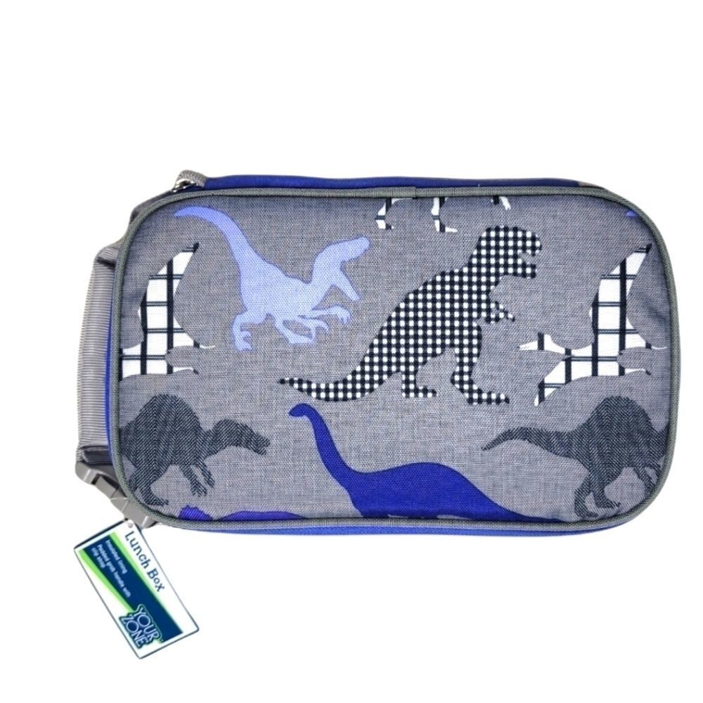 Dinosaur Insulated Zip Lunch Box